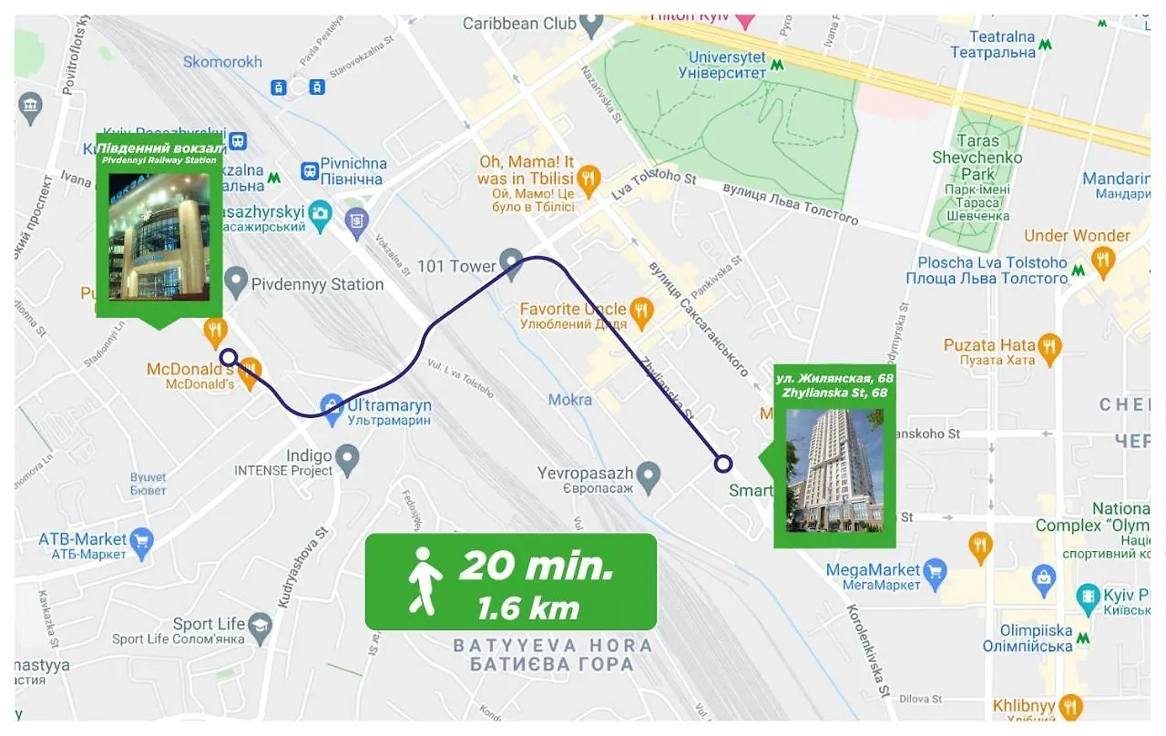 Petrovdom In Luxury Apartments At 68 Zhylyanska Street,38 Perlyna Kyiv